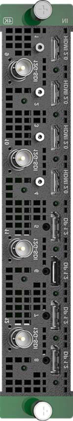 Input Card - Q8_HDMI2.0+DP1.2+12G-SDI